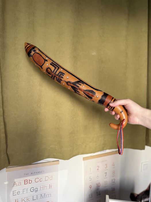 Музичний інструмент «дощова палиця з гарбуза» Gourd Rainstick