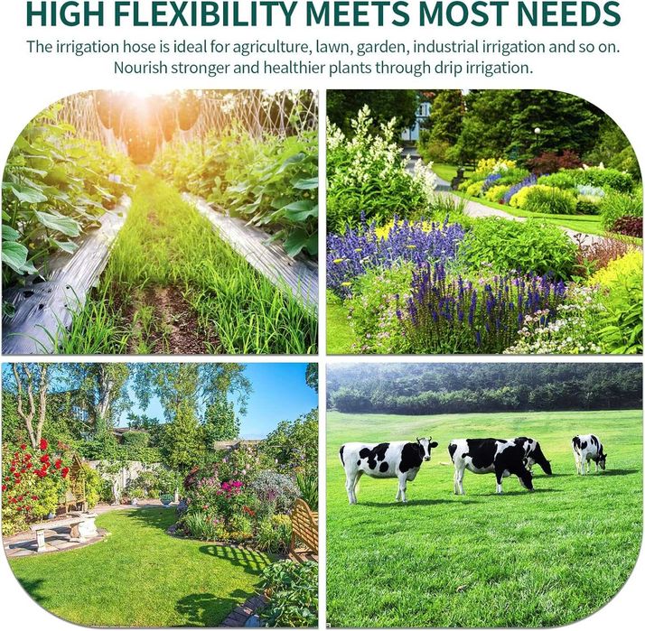 Nowy wąż kropelkowy / ogrodowy / 30m / nawadnienie / trawnik / W52!