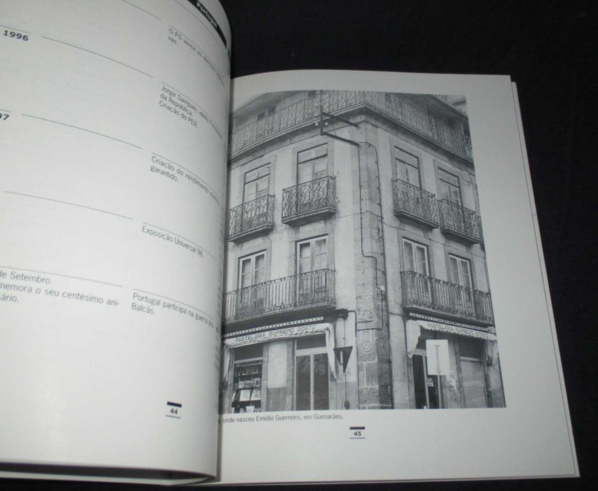 Livro Emídio Guerreiro 100 Anos de História 1999 com convite