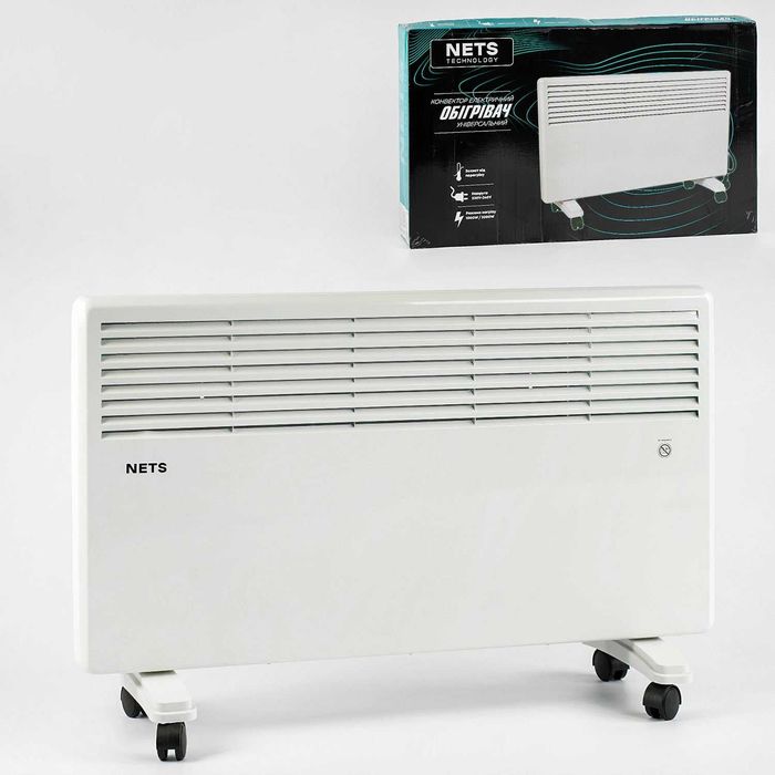 Конвекторний обігрівач NETS Technology  напольний/настінний, 2 режими