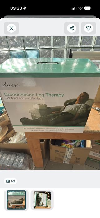 Masażer uciskowy nog