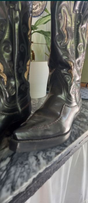 Botas texanas couro marca Sancho