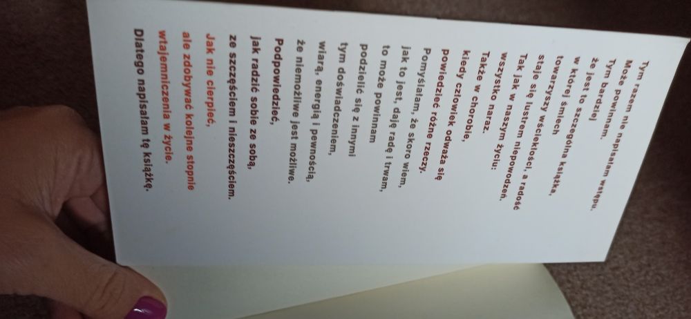 Jeszcze wczoraj mialam raka - Krystyna Gucewicz- dodaje otuchy w walce