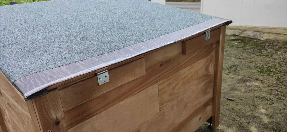 Casota cão madeira grande