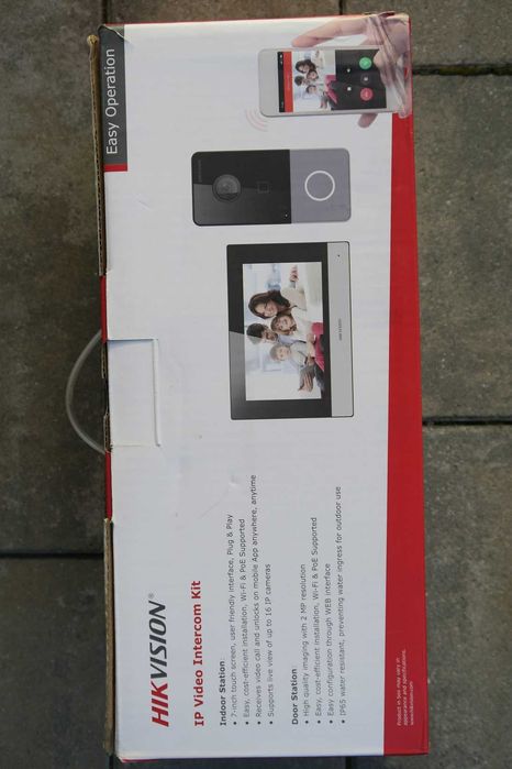 Wideodomofon Hikvision wifi