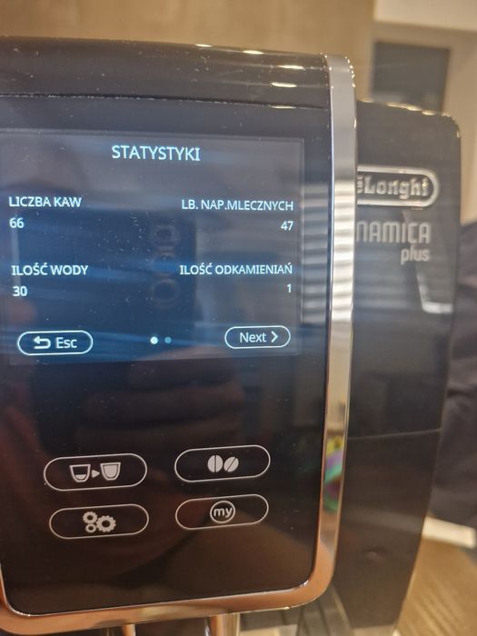 DeLonghi Dynamica plus ECAM370.70.B ex:4 eks