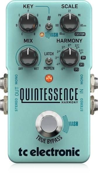 Tc quintessence pedal harmonizer