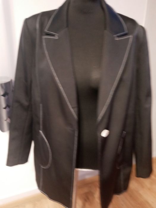Marynarka simple czarna z metka S M