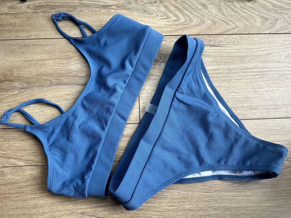 Strój kąpielowy niebieski L