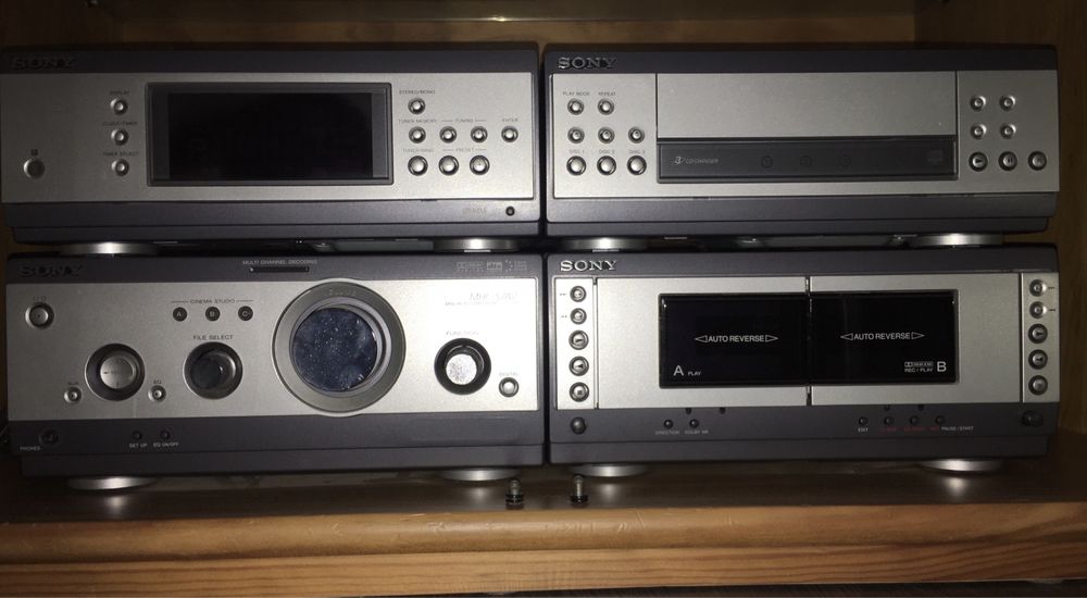 Aparelhagem sony  mhc  s7av