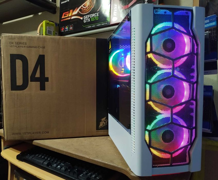 Ігровий комп'ютер INTEL I7 4.0 GHZ, GTX1060 6GB, 16GB, SSD240+500GB ПК