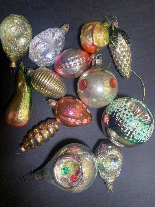 Елочные игрушки СССР