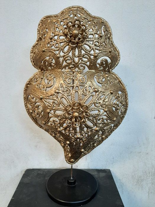 Coração de Viana em corda