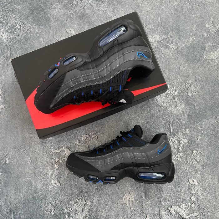 Nike Air Max 95 Black-Royal blue