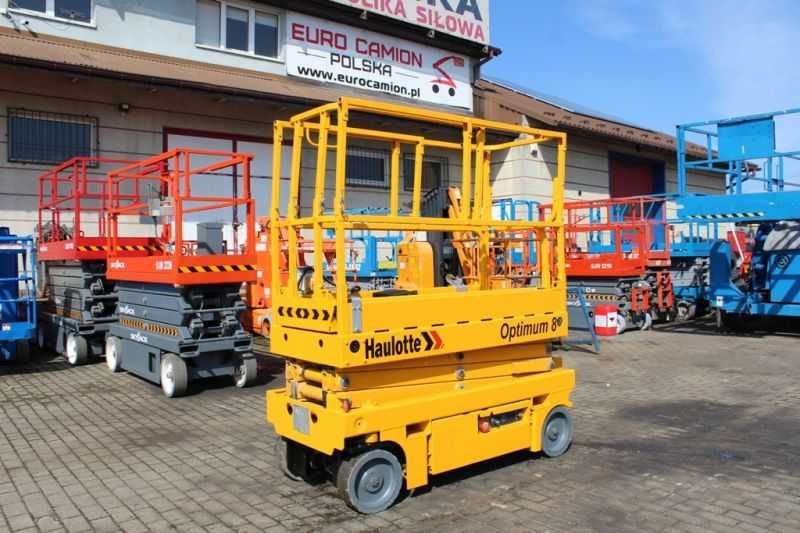 Haulotte Optimum 8 podnośnik nożycowy zwyżka 8 m mini jlg genie 1932