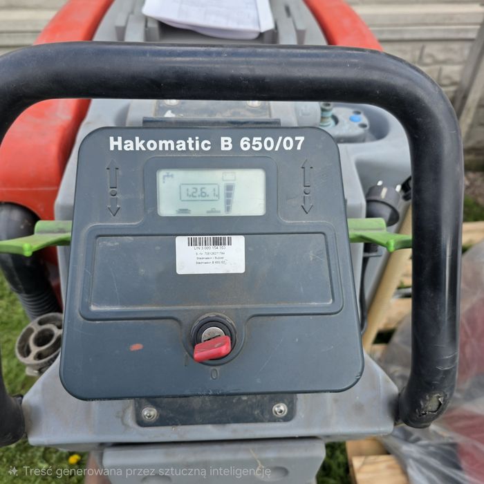 Szorowarka do posadzek Hakomatic B 65000