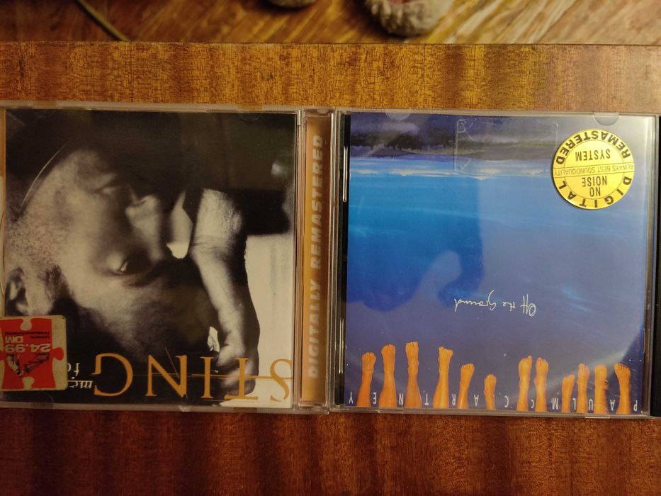 Фирменные CD  Collins, McCartney,Sting, Genesis, Police,J.Tull.