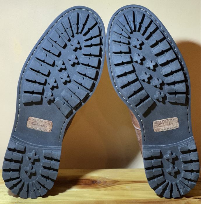 Шкіряні ботинки Clarks. Розмір 41(26 см)