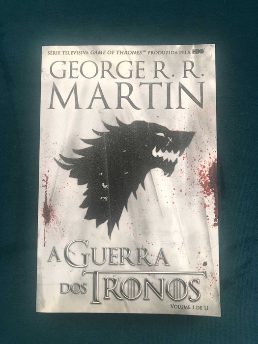 A Guerra dos Tronos Volume I - George R.R. Martin  LIVRO
