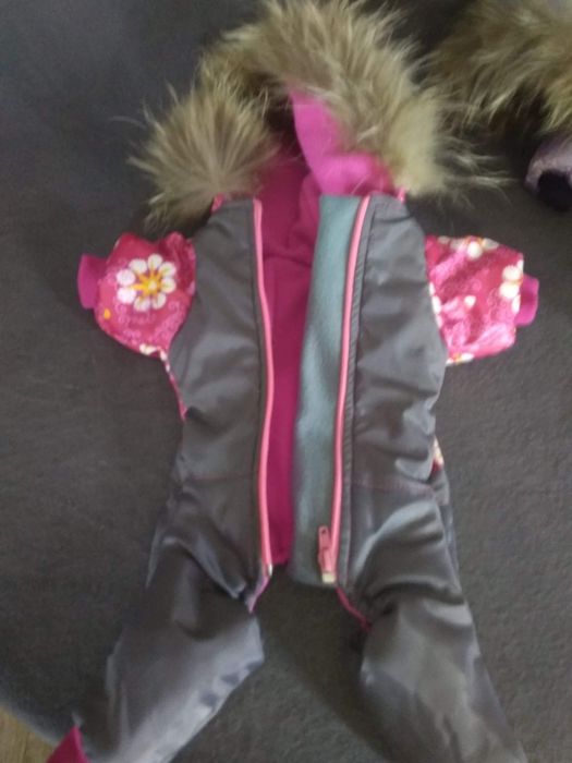 Утеплений комбінезон для собак дрібних порід