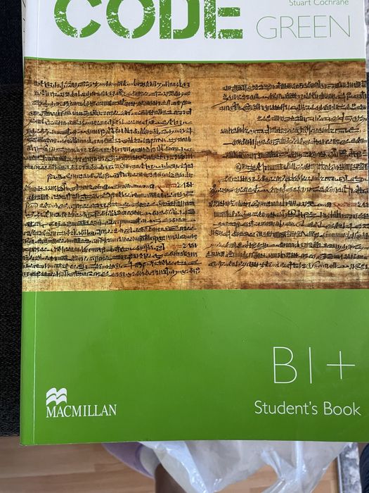 Podręczniki do nauki j. angielskiego Code Green B1+ Student’s Book