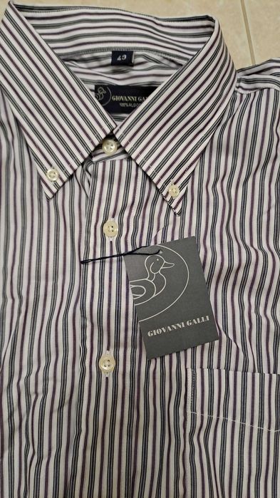 Camisa de homem Giovani Galli nova