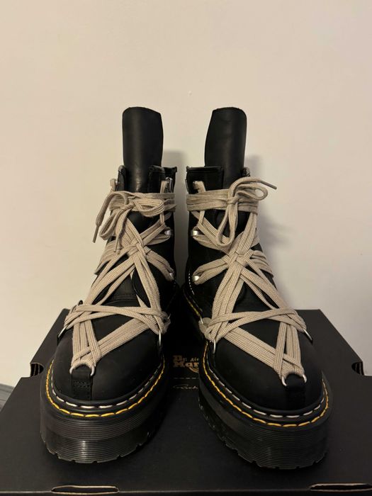 Rick Owens x Dr. Martens Quad Sole Megalace — rozmiar EU 45