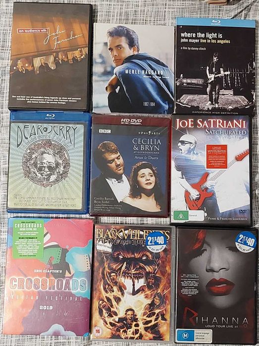 Dvds -Cds e Bluray desde 5€