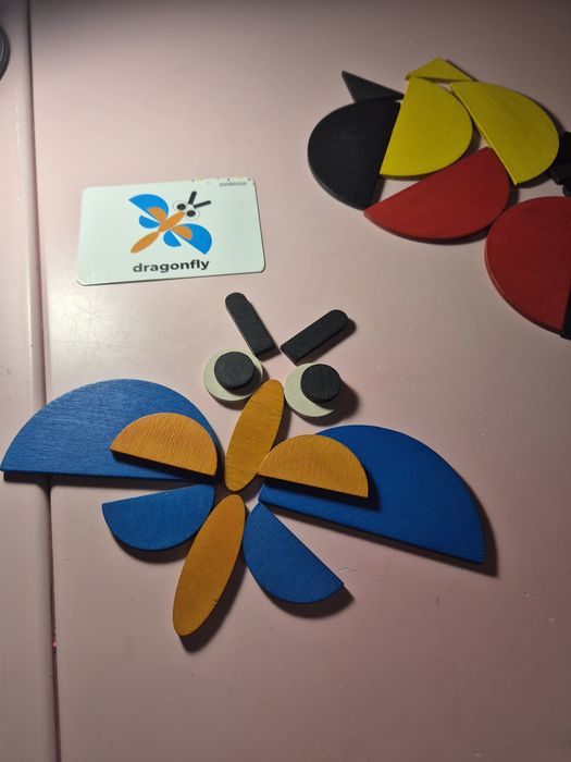 Настольная игра, деревянная мозайка