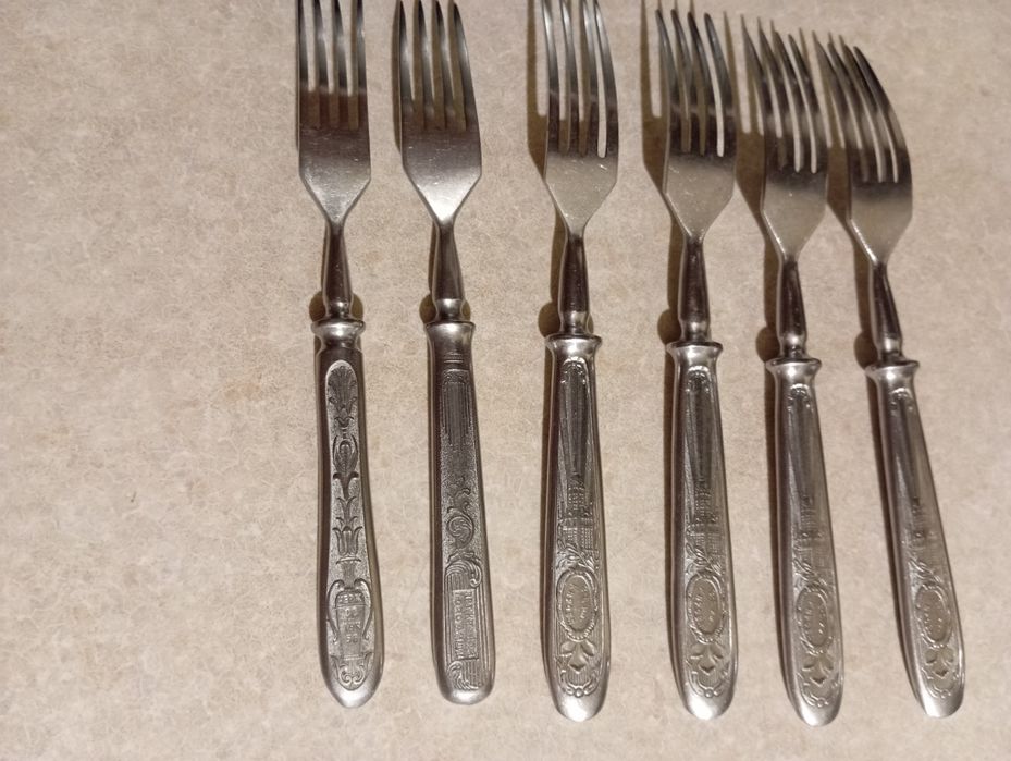 Вилки нержавійка СССР сорокових років