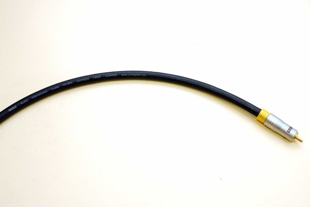 Кабель межблочный Bandridge Profigold RCA/RCA 1,5м, 5м. Для сабвуфера