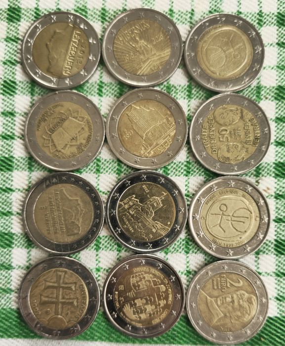 Moedas 2€ de colecção.