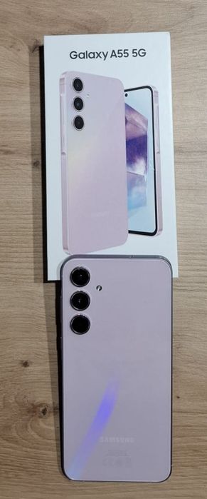Smartfon Samsung Galaxy A55 5G 8/256GB  Fiolet