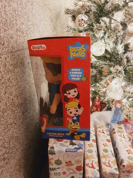 Boneco interativo Luccas Neto