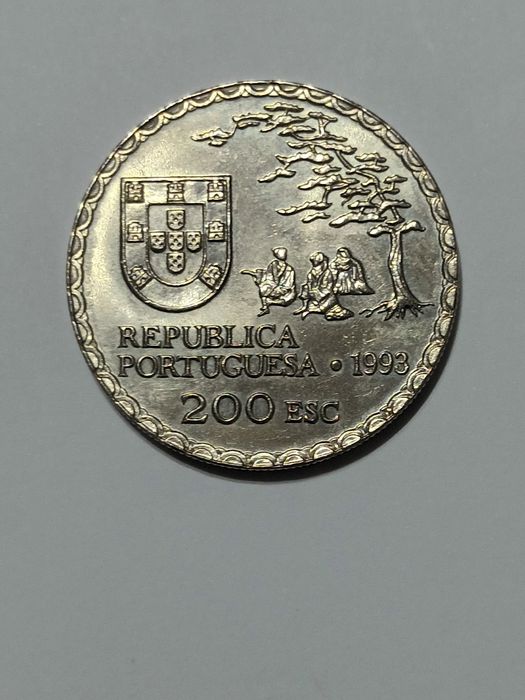 Moeda de 200 escudos da República Portuguesa de 1993