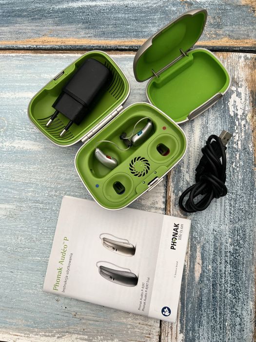 Phonak Audéo P – nowoczesne aparaty słuchowe premium + stacja Phonak Charge and Care