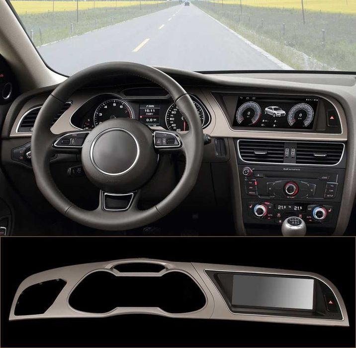CarPlay Android Auto Radio FM RDS DAB+ Opcja Android Bluetooth YouTube Yanosik WiFi 4G MP3 MP4 GPS Audi A4 B8 A5