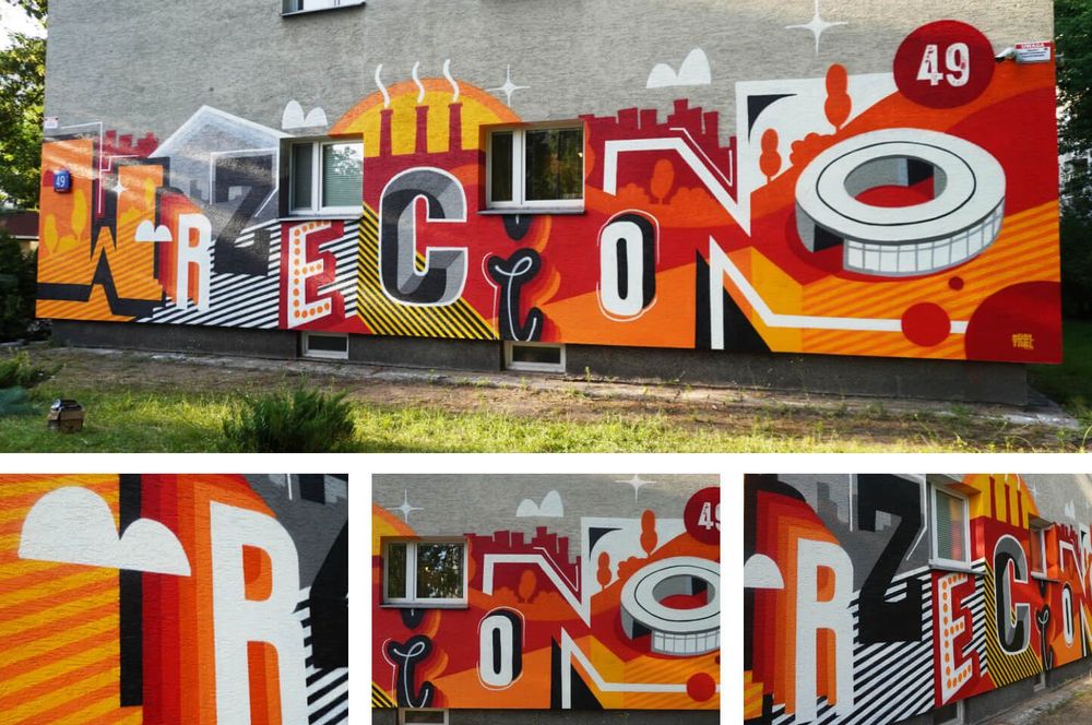 Mural Graffiti Street Art Artystyczne malowanie - WOLNE TERMINY