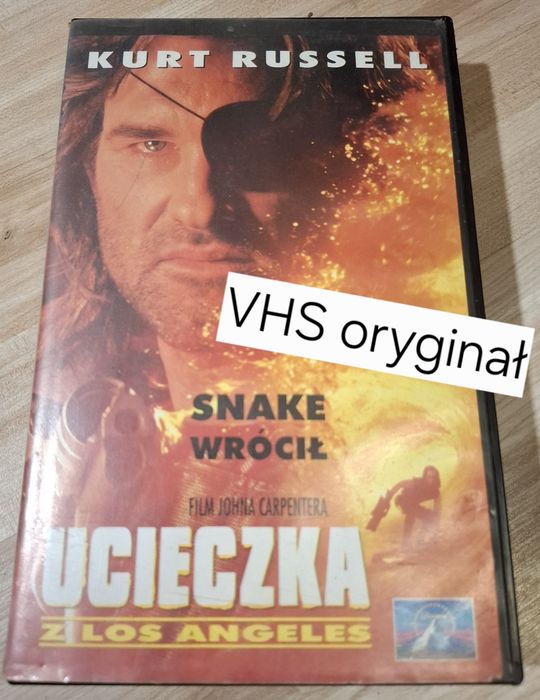 Kurt Russell  Escape ucieczka z los angeles VHS