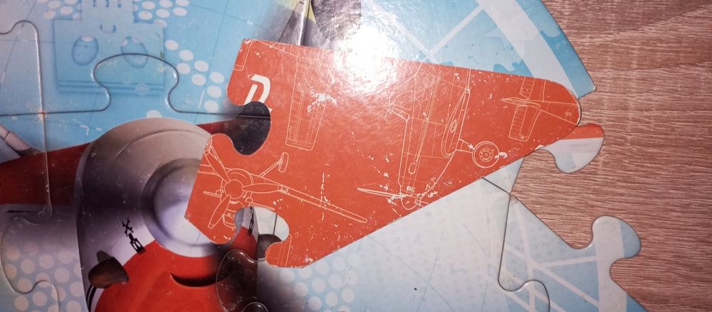 Puzzle Samoloty  kartonowe 20 elementów