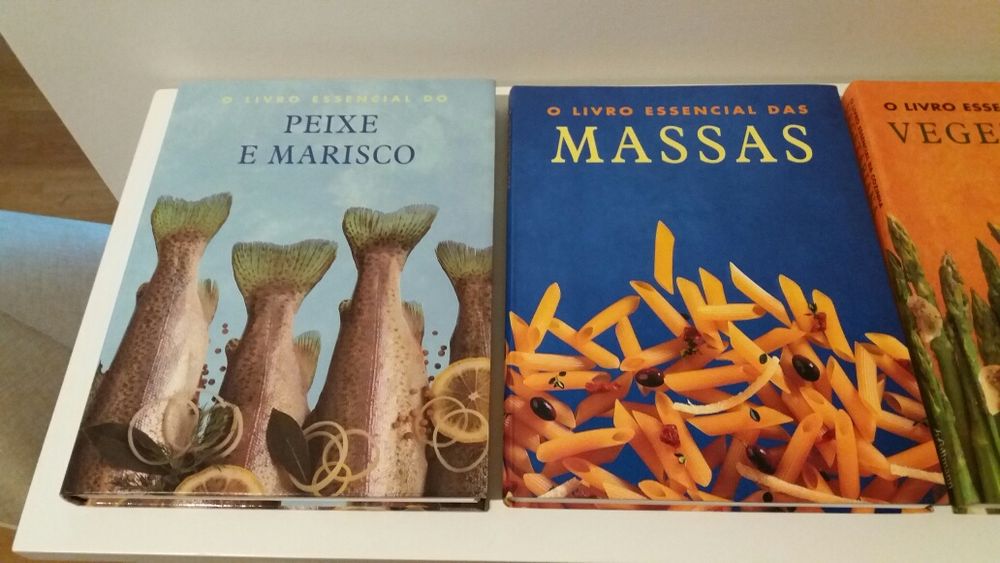Conjunto de livros de receitas