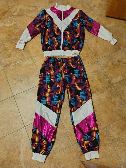 Stój na karnawał dres  lata 80