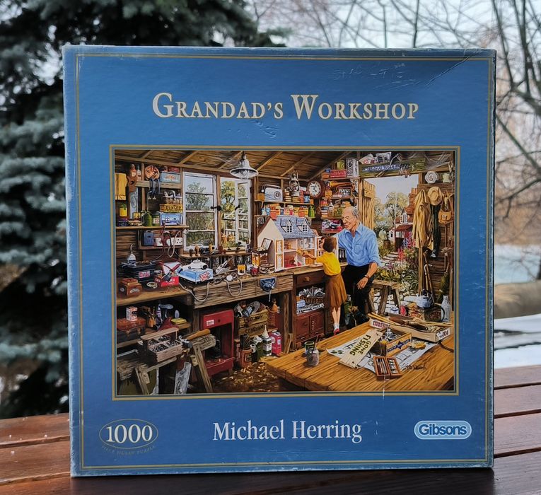 Пазли Gibsons Granddad's workshop 1000 елементів.