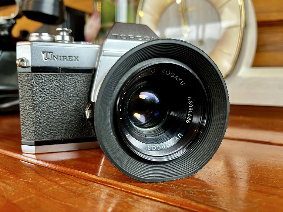 Antiga maquina fotografica TOPCON