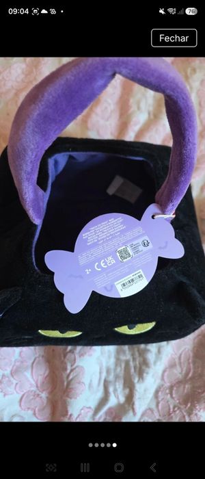 Cesta gato legami halloween