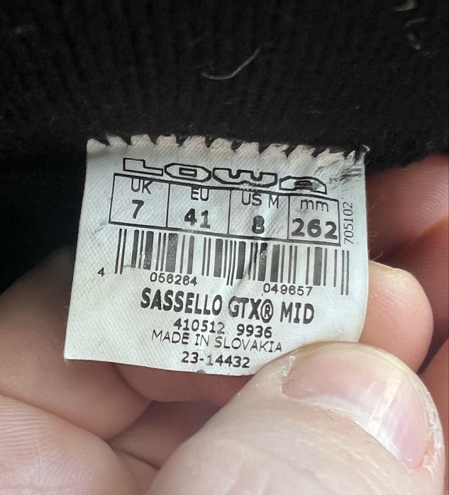 Lowa Sassello GTX (зимове, трекінгове, лижне, тактичне взуття)