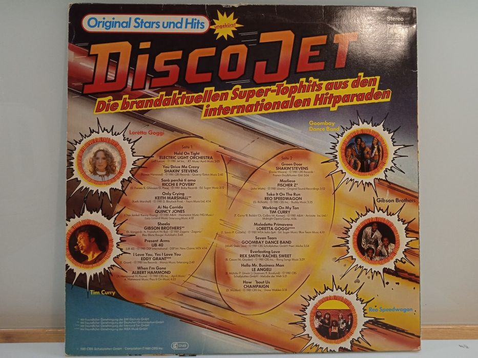 Disco Jet  winyl
