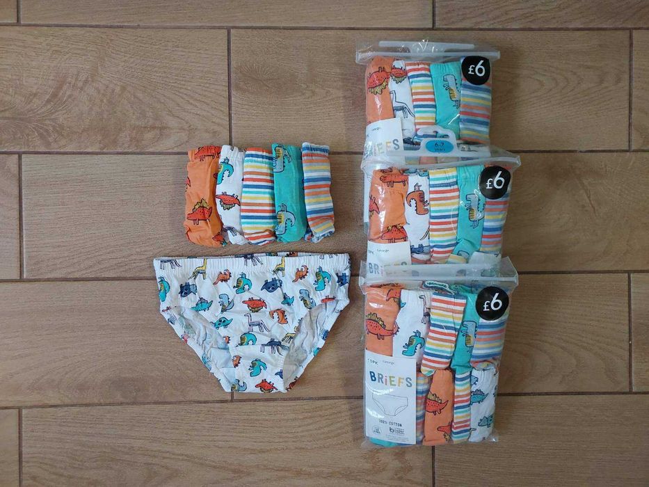 Хлопкові труси! Трусики хлопчик Джордж. Трусы мальчик. Набор трусов.