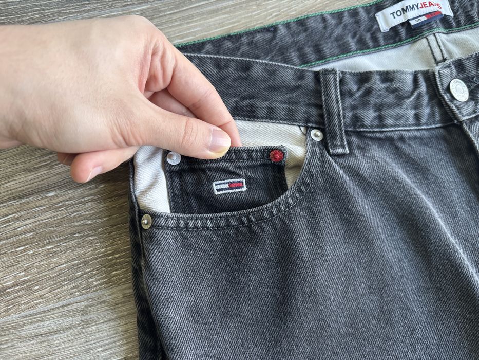 Чоловічі джинси Tommy Hilfiger Jeans 34-32 чорні