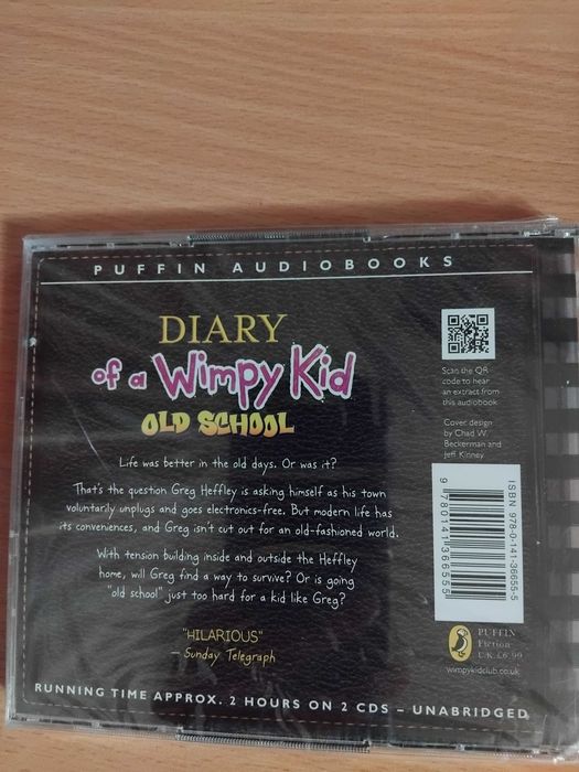 Диск англійською Diary of a Wimpy Kid, Old School
Щоденник слабака